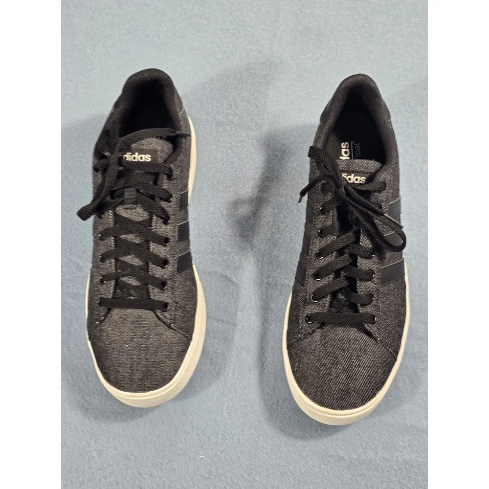 Adidas™ Daily 2.0 'Black Denim'  DB0284  Men Sz 11 Casual Sneakers